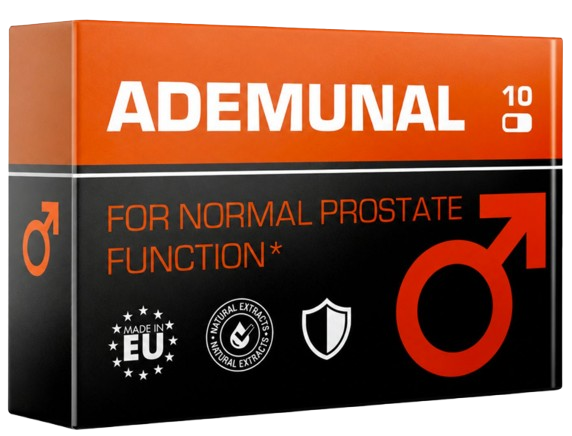 Ademunal kapsułki suplement diety na prostatę i układ moczowy dla mężczyzn