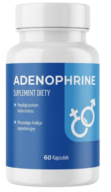 Adenophrine kapsułki na prostatę i testosteron, opakowanie 60 kapsułek