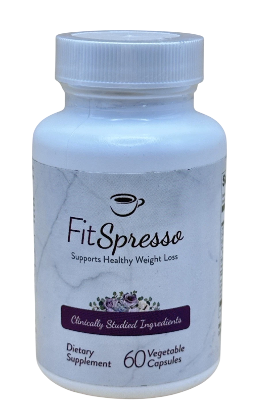 FitSpresso suplement na odchudzanie butelka kapsułek naturalny spalacz tłuszczu