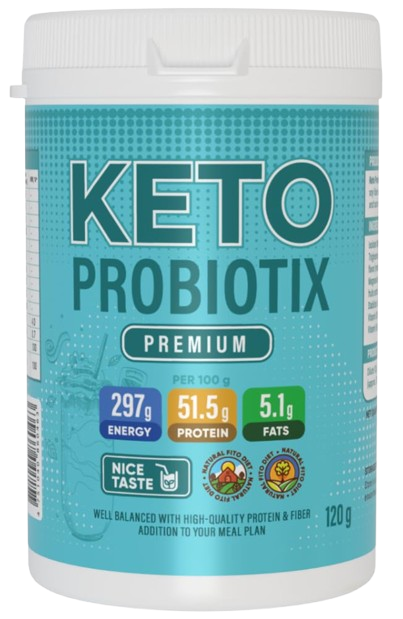 Keto Probiotix Premium 120g proszek odchudzający smak kokosowy