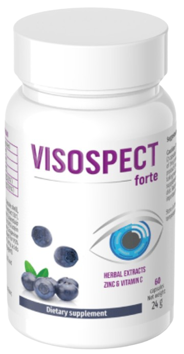 Visospect Forte,  suplement diety na wzrok, opakowanie 60 kapsułek